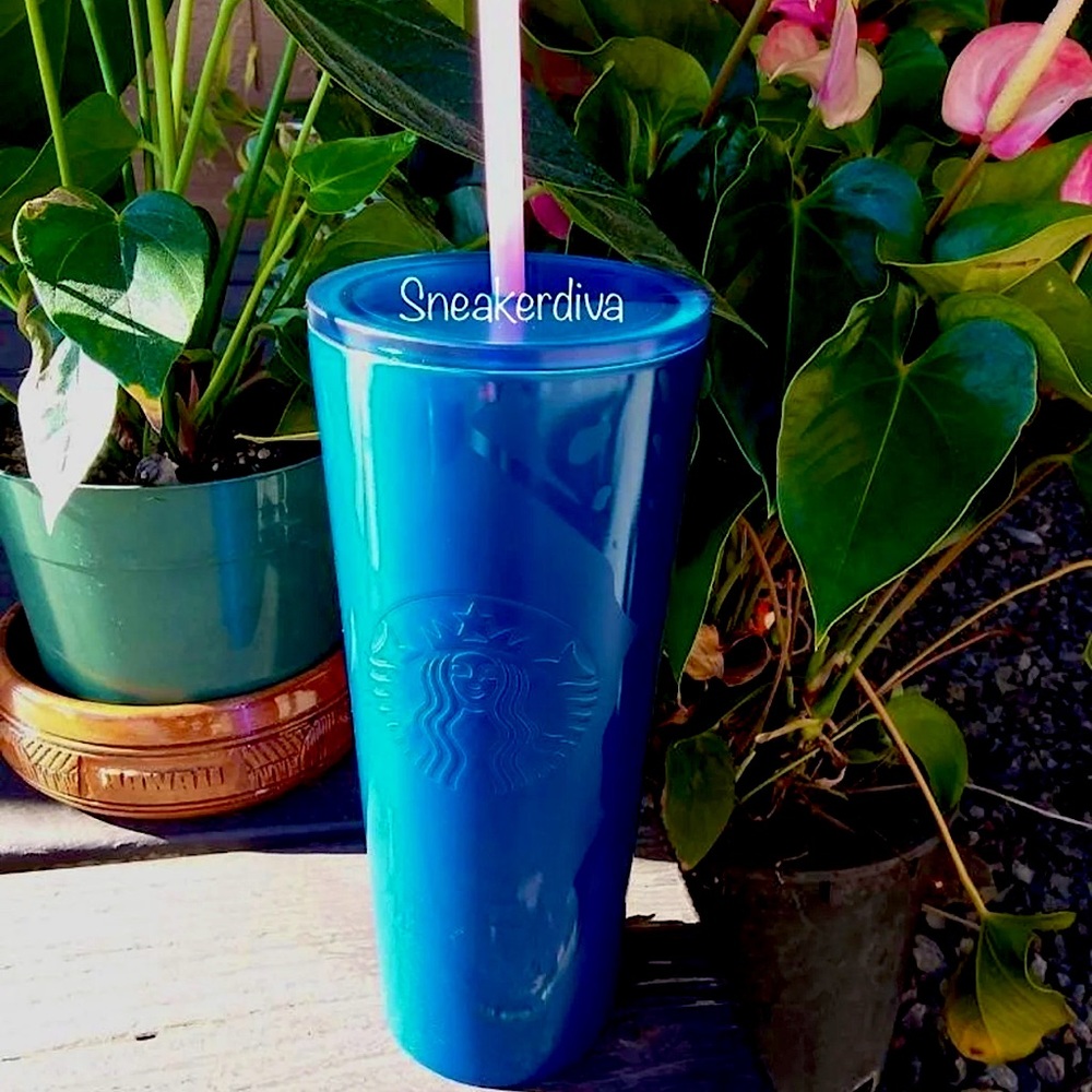 💙Starbucks💙NEW Blue‎ stainless Tumbler - Picture 5 of 6